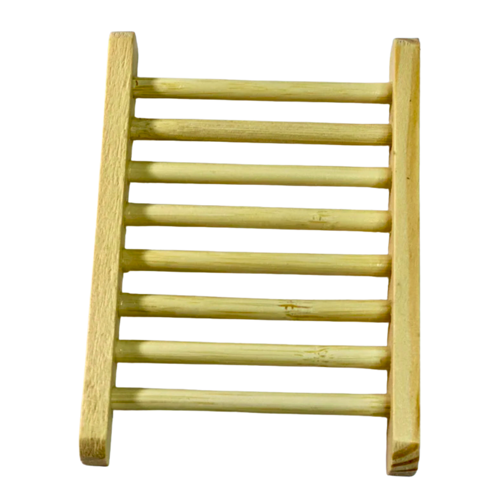 Bamboo Soap Rack - Soap Saver Dish