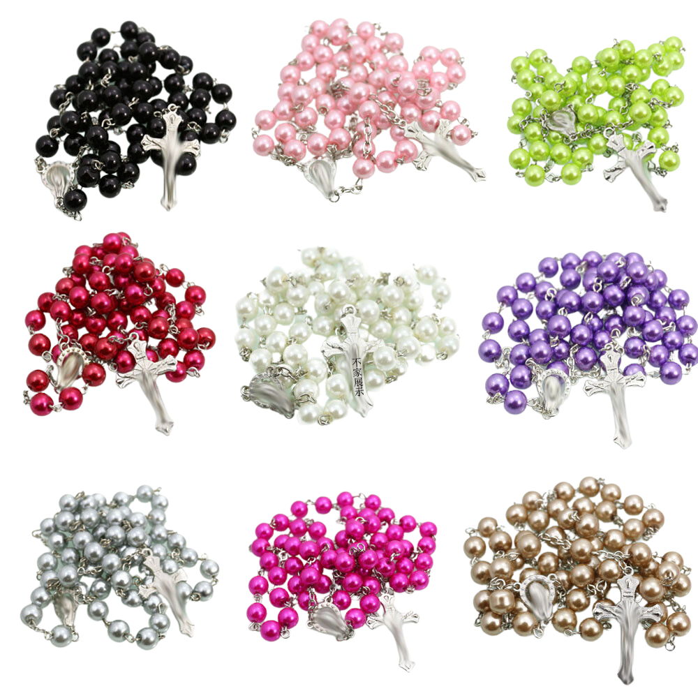 Rosary Bead Necklace