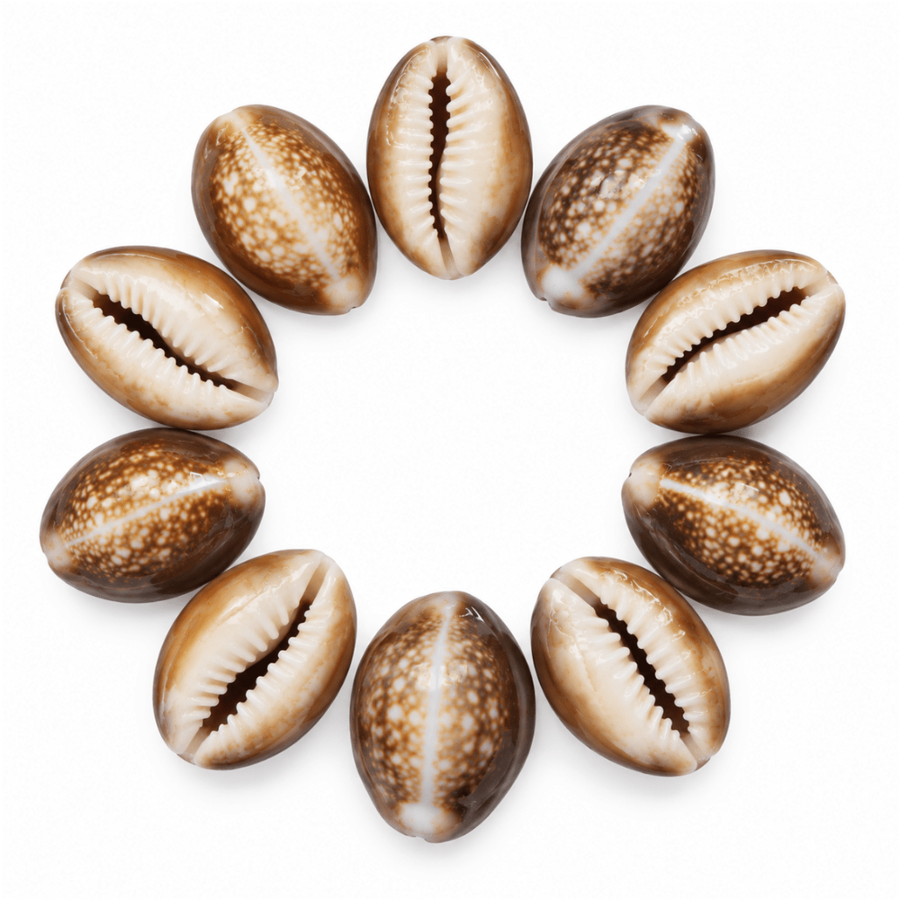 Snakehead Cowrie Sea Shell - 10 Pack - Yeyeo Botanica
