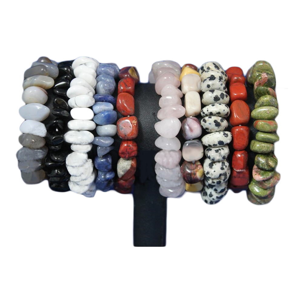 Gemstone-Crystal Bracelets Assorted Stones