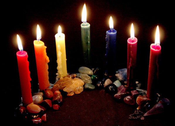 Candle Magic 101-The energy of Colors in Candle Burning