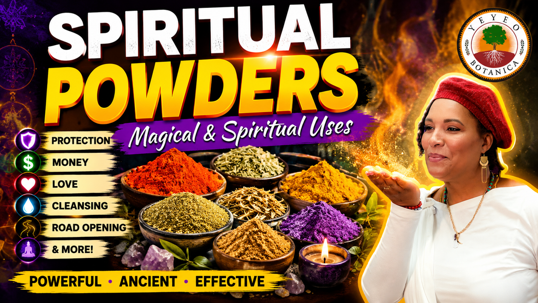 Spiritual Powders 101: Magical Uses and how to use in Rituals & Spells