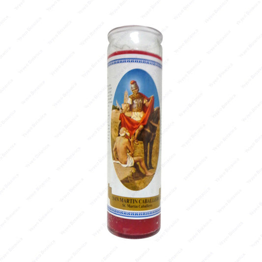 Saint Martin Caballero Candle