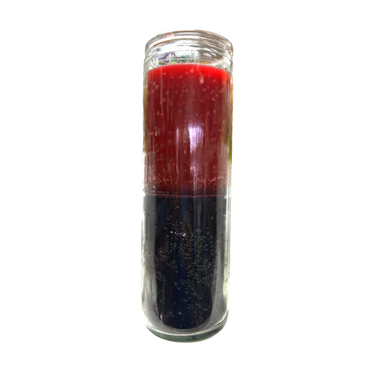 2 Color Candle Red/Black