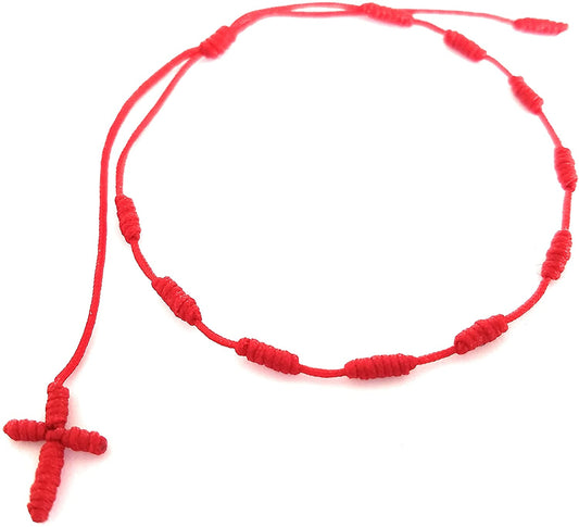 Cross and Knot Bracelet Assorted Colors