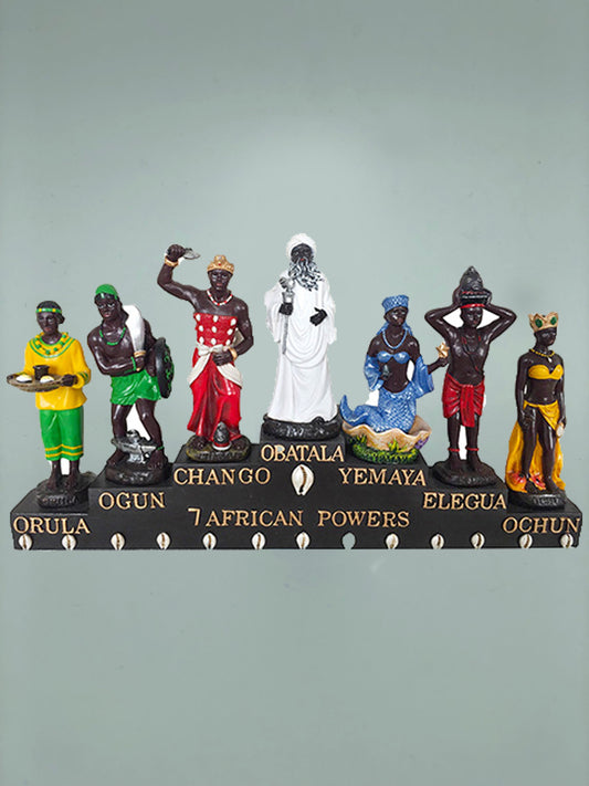 7 African Powers Statue