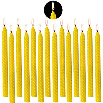Beeswax Candles-Assorted Styles & Sizes