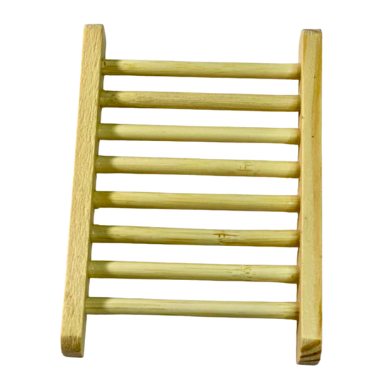 Bamboo Soap Rack - Soap Saver Dish