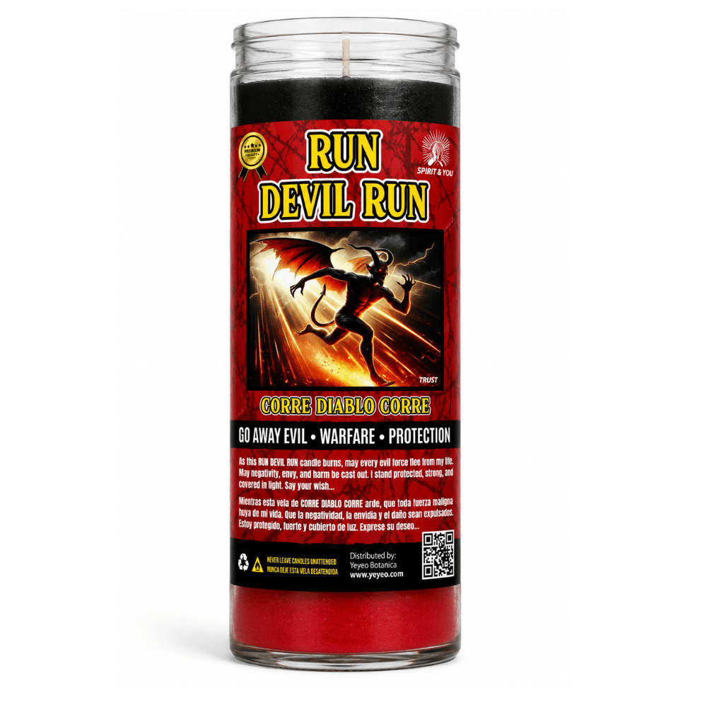 RUN DEVIL RUN CANDLE - Yeyeo Botanica