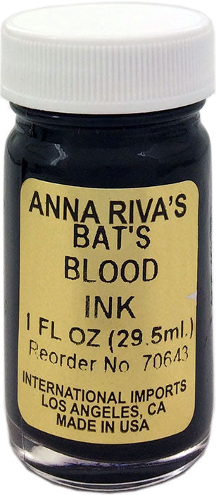 Bats Blood Ink-by Anna Riva
