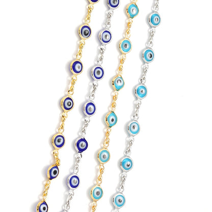 Evil Eye Bracelet Stainless Steel