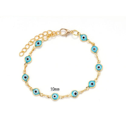 Evil Eye Bracelet Stainless Steel