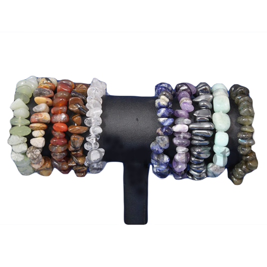 Gemstone-Crystal Bracelets Assorted Stones