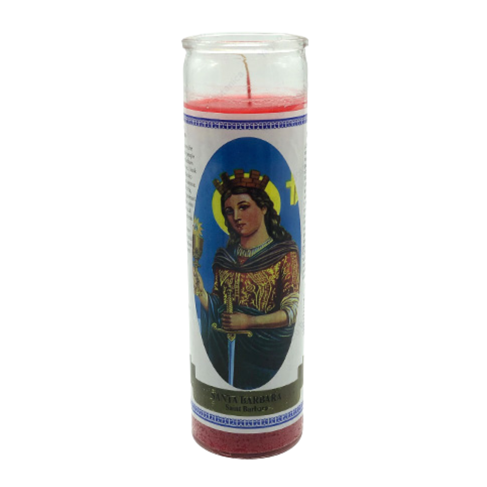 Saint Barbara Candle