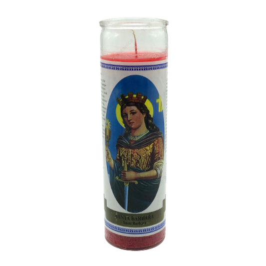 Saint Barbara Candle