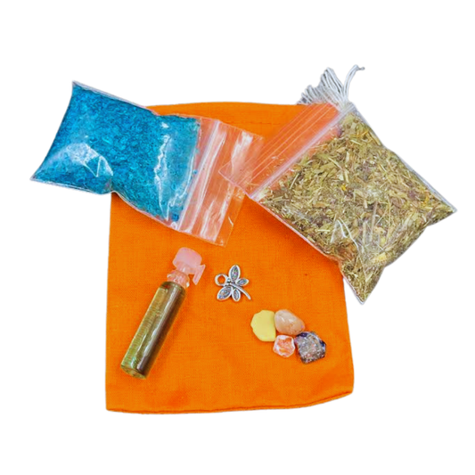 Mojo Charm Bag Starter Kit - Amulets, Talismans, Charms