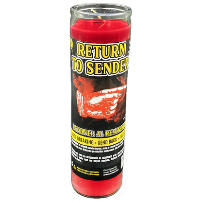 Return To Sender Candle