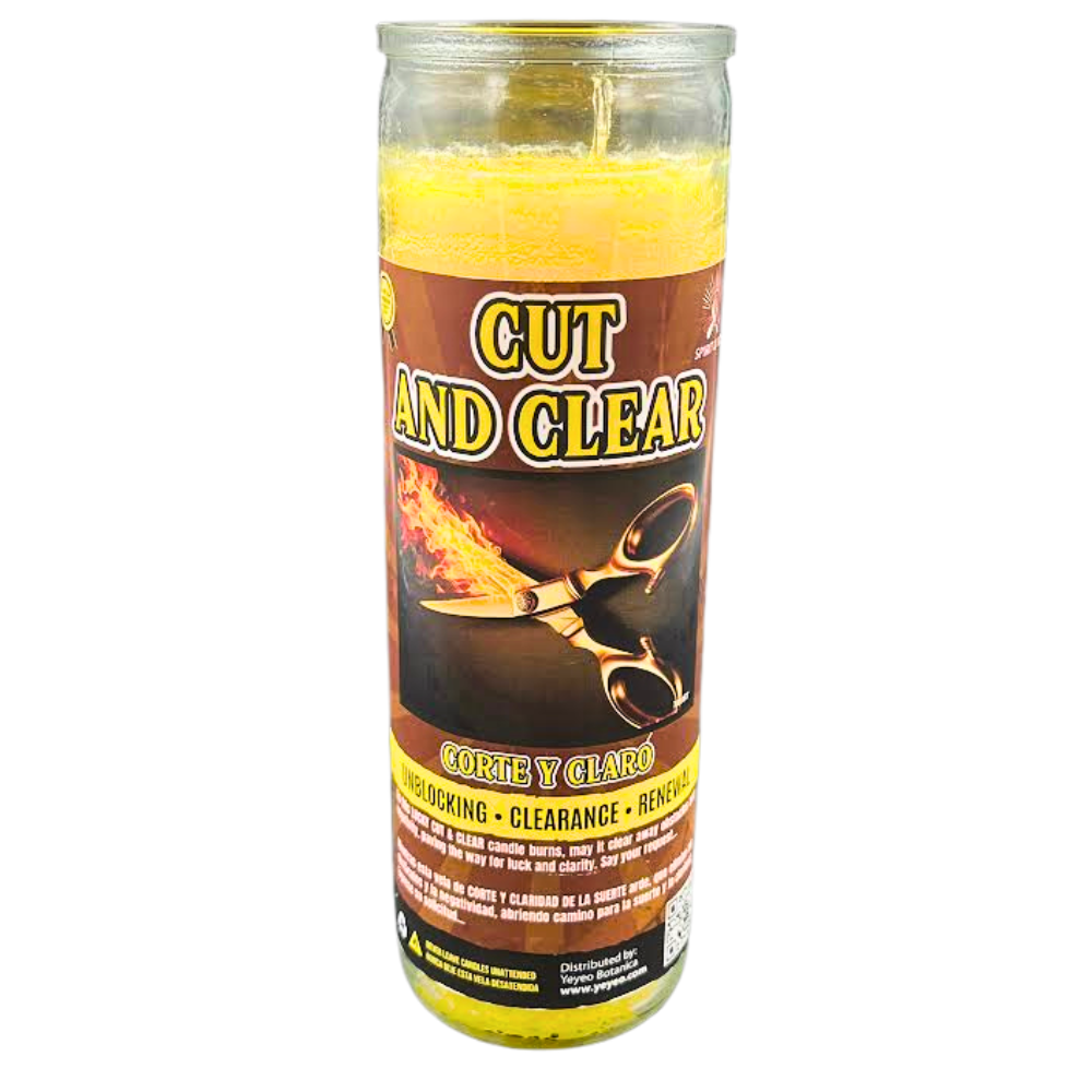 Cut & Clear Candle | Spiritual Candles | Spirit & You – Yeyeo Botanica