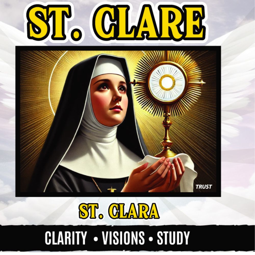 ST. CLARE CANDLE - Spiritual Candles