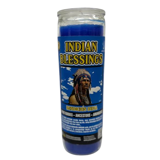 INDIAN BLESSING CANDLE