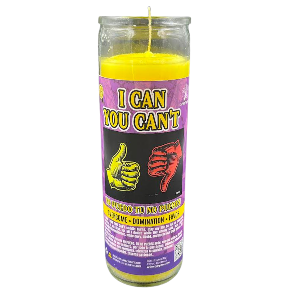 I CAN YOU CAN'T CANDLE