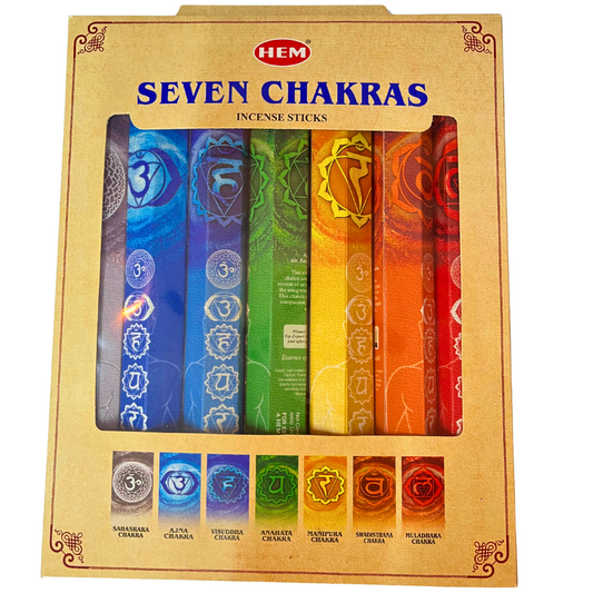 7 Chakra Incense Gift Set